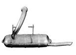 VEGAZ Endschalldämpfer fts43 hinten für SEAT