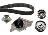 INA Wasserpumpe + Zahnriemensatz 530015830 für VW Audi