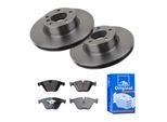 ATE Bremsensatz, Scheibenbremse 142022490 Vorderachse belüftet 312mm 24mm für BMW