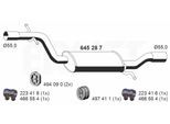 ERNST Mittelschalldämpfer 645287 für VAG