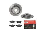 BREMBO Bremsensatz, Scheibenbremse 142053527 Hinterachse voll 302mm 11mm für Citroën Ford (CHANGAN) Opel Volvo SAAB PONTIAC GM MAZDA