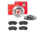 BREMBO Bremsensatz, Scheibenbremse sk8k0f6dz2 Vorderachse Gelocht/innenbel. 276mm 24mm für Subaru NISSAN TOYOTA MITSUBISHI