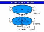 ATE Bremsensatz, Scheibenbremse Bremsensatz-Vorn und Hinten sg00000dgo Hinterachse belüftet 253mm 24mm für Ford