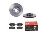 BREMBO Bremsensatz, Scheibenbremse 142054225 Vorderachse innenbelüftet 293mm 24mm für SAAB Subaru TOYOTA