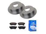 ATE Bremsensatz, Scheibenbremse 142022494 Hinterachse voll 284mm 10mm für HYUNDAI KIA