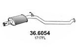 ASSO Mittelschalldämpfer 366054 für TALBOT Peugeot