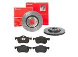 BREMBO Bremsensatz, Scheibenbremse sk8k0f03h1 Vorderachse Gelocht/innenbel. 305mm 28mm für Volvo