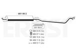 ERNST Mittelschalldämpfer 051002 für Opel GM