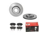 BREMBO Bremsensatz, Scheibenbremse Bremsensatz-Vorderachse COATED DISC LINE / STANDARD ijdtiddcp0 Vorderachse innenbelüftet 260mm 22mm für MERCEDES-BE