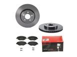 BREMBO Bremsensatz, Scheibenbremse 142053736 Vorderachse innenbelüftet 300mm 24mm für Ford JAGUAR