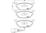 BREMBO Bremsensatz, Scheibenbremse Bremsensatz VA + HA Brembo Xtra Line sizw2nr1v7 Hinterachse Gelocht 282mm 22mm für Roewe (SAIC) SEAT Skoda Audi VW