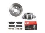 BREMBO Bremsensatz, Scheibenbremse 142054142 Hinterachse voll 300mm 16mm für Peugeot Citroën Fiat