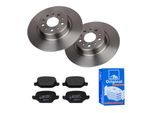 ATE Bremsensatz, Scheibenbremse 142022627 Hinterachse voll 276mm 10mm für Fiat