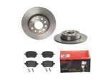 BREMBO Bremsensatz, Scheibenbremse ijdtidk214 Hinterachse voll 272mm 10mm für VW SEAT Skoda Audi (FAW)
