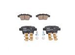 BOSCH Bremsensatz, Scheibenbremse Bremsensatz-Hinterachse COATED DISC / STANDARD ijzjsgm930 Hinterachse voll 268mm 12mm für Peugeot Citroën