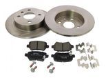MAPCO Bremsensatz, Scheibenbremse 47691 Hinterachse voll 240mm 10mm für Vaughall Opel HOLDEN KIA