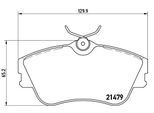 BREMBO Bremsensatz, Scheibenbremse Bremsensatz-Vorn und Hinten sg00000efe Vorderachse voll 282mm 12mm für VW Audi Skoda SEAT