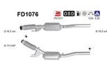 AS Ruß-/Partikelfilter, Abgasanlage fd1076 für VW