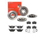 BREMBO Bremsensatz, Scheibenbremse Bremsensatz-Vorn und Hinten sg00000e9l Hinterachse innenbelüftet 280mm 22mm für Citroën Ford Roewe (SAIC) LANCIA VW