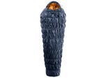 Deuter - Women's Exosphere SL +4°C - Kunstfaserschlafsack Gr 198 x 68-85 x 43-54 cm Zip: Left Blau/ Maple
