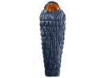 Deuter - Exosphere -11°C - Kunstfaserschlafsack Gr 205 x 68-85 x 43-54 cm Zip: Left Blau/ Maple