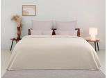 Tagesdecke OTTO HOME "Annika gesteppte Tagesdecke, aus 50% recyceltem Polyester", beige, B:250cm L:240cm, Mischgewebe, Tagesdecken, und 50% Baumwolle, ab Größe 140x210 cm