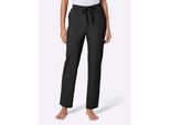 Jogginghose FEEL GOOD, Damen, Gr. 24/25, Kurzgrößen, schwarz, 95% Baumwolle, 5% Elasthan, unifarben, Hosen Jogginghose