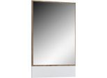 Wandspiegel OTTO HOME "Stela", weiß, B:62,4cm H:80,6cm T:1,6cm, Glas, Spiegel, Wandspiegel, UV lackiert
