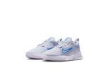 Laufschuh NIKE "KIDS CROSSCOURT (GS)", Kinder, Gr. 40, football grau, weiß, university blau, Synthetik, Textil, Schuhe Laufschuh, Für Jugendliche