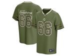 Footballtrikot FANATICS "Fanatics Trikot Miami Dolphins CAMO Foundation", Herren, Gr. M, grün, 100% Polyester, Trikots