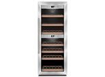 CASO Weinkühlschrank "WineComfort 380 Smart", Energieeffizienz: G (A-G), schwarz (silberfarben), B:39,5cm H:100cm T:58cm, Weinkühlschränke