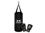 Boxsack HAMMER "Junior", schwarz, Boxsäcke, B/H/L: 25cm x 50cm, B:25cm H:50cm