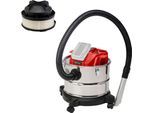 EINHELL Aschesauger "Akku-Aschesauger TE-AV 18/15 Li C-Solo", rot (rot, schwarz), B:35cm H:40cm T:50cm, Mehrzwecksauger, ohne Akku und Ladegerät, Aschesauger
