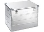 Aufbewahrungsbox ENDERS "Vancouver L", silber (silberfarben), B:79cm H:60cm T:58,5cm, Aluminium, Aufbewahrungsboxen, Aufbewahrungsbox, Aluminium, BxTxH: 79x58,5x60 cm, 236 Liter