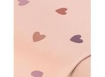 Sweat / French Terry "Herzen", apricot-color