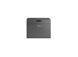 SoBuy Schuhbank mit 1 Klappe Hellgrau 60x30x50cm Funktional