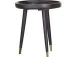 Beistelltisch GUTMANN FACTORY "Grace", braun (grau, braun, grau, braun, grau, braun), B:49cm H:54cm T:49cm, Tische, Beistelltisch