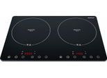 STEBA Doppel-Induktionskochplatte "IK 650 Slim", schwarz, B:60cm H:4cm T:38cm, Kochplatten