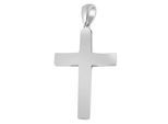 Kette ohne Anhänger ADELIA´S "Unisex Halskette mit Anhänger – Kreuz aus 925 Silber", silber, Halsketten, Damen, 75cm, Silber 925 (Sterlingsilber), Ideal zum Verschenken – schlicht und stilvoll