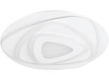 EGLO Deckenleuchte "Palagiano Deckenlampe, Deckenbeleuchtung aus Kunststoff, Flurlampe", weiß, 1, Ø 38cm H: 5,5cm, 1 Stk., Leuchten, Wand-/Deckenleuchte - H5,5 x Ø38 cm - weiß - 21W inkl., Deckenleuchte
