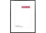 Boxxx Bilderrahmen , Schwarz , Kunststoff, Glas , 31.3x41.3x1.4 cm , Bilder & Rahmen, Bilderrahmen, Bilder - & Fotorahmen