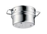 WMF Dampfeinsatz, Edelstahl, Metall, rund, backofengeeignet, hitzebeständig, rostfrei, gelocht, Kochen, Küchenhelfer