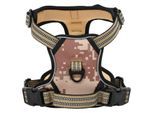 VidaXL Hundegeschirr braun/ beige L