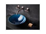 Alape Aqua Schalenbecken 3900000092 Ø 300 mm, 118 mm, blue, ohne Hahnloch/Überlauf