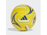 Fußball ADIDAS PERFORMANCE "SVFF CLB HOME" Gr. 5, gelb, hazy gelb, royal blau, Bälle, 5, 0,4 g, Fußball WM Schweden, B:22,3cm H:17,3cm T:22cm