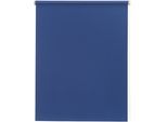Seitenzugrollo SUNLINES "Uni" Gr. 3, blau (jeansblau), B:102cm H:180cm, Polyester, Rollos, Seitenzugrollo, 1 Stück
