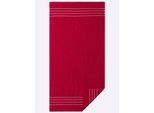 Handtuch WÄSCHEPUR Gr. 2, rot, B:70cm L:140cm, 100% Baumwolle, Handtücher, Handtuch