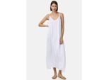 PM SELECTED Damen Elegantes Satin Kleid ohne Ärmel mit Seidenanteil in Einheitsgröße PM56