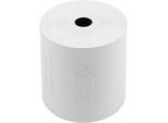 Thermorolle Exacompta, für Kassen, 1-lagig, BPA-frei, FSC-zertifiziert, 48 g/m², L 76 m x B 80 mm, Ø 72 mm, 10 Rollen, weiss