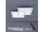 JUST LIGHT LED Panel "EDGING", weiß, 1, 1 Stk., Leuchten, dimmbar über Fernbedienung,Fernbedienung, Funk inkl.,Serienschalter, LED Panel